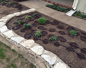 Drip irrigation by Landscape Consultants