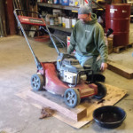 Lawn Mower Prep by Landscape Consultants