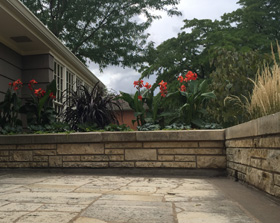 Retaining walls by Landscape Consultants